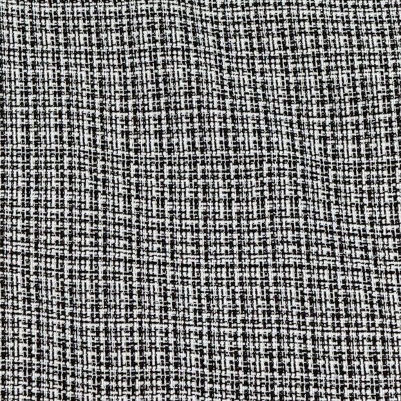 Tahari Arthur S. Levine Womens Tweed Skirt Black White Size 12 New - Picture 5 of 6